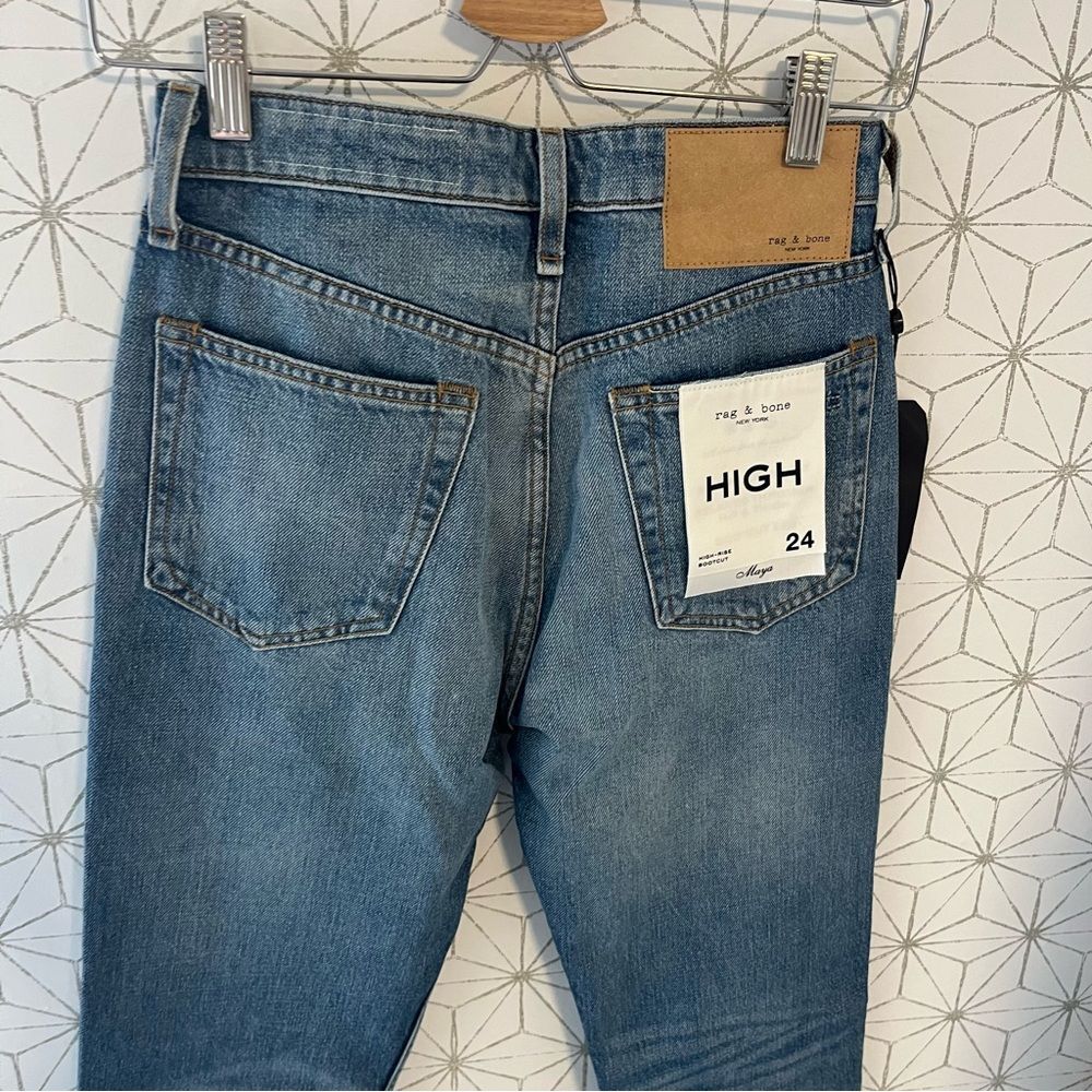 NWT Rag & Bone Maya High-Rise Ankle
Slim Jeans AQUARIUS - Picture 8 of 9
